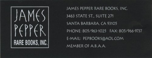 Welcome to James Pepper Books